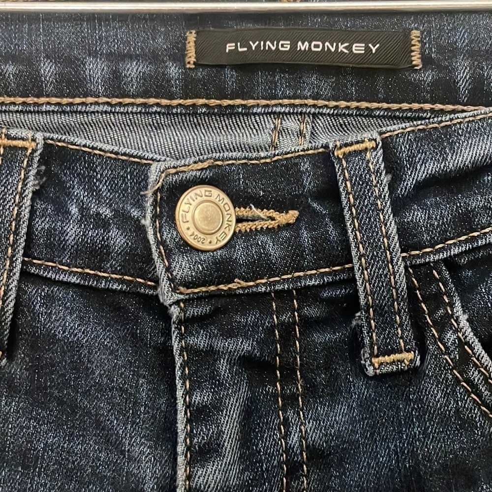 𝅺FLYING Monkey Women’s Denim Skinny Jeans Size 25 - Picture 4 of 10